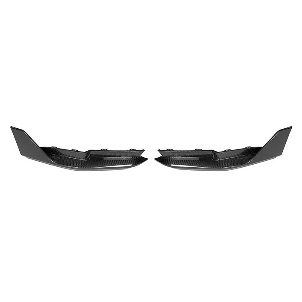 MP Style Carbon Fiber Rear Canard Splitters - BMW G80 M3 & G82G83 M4