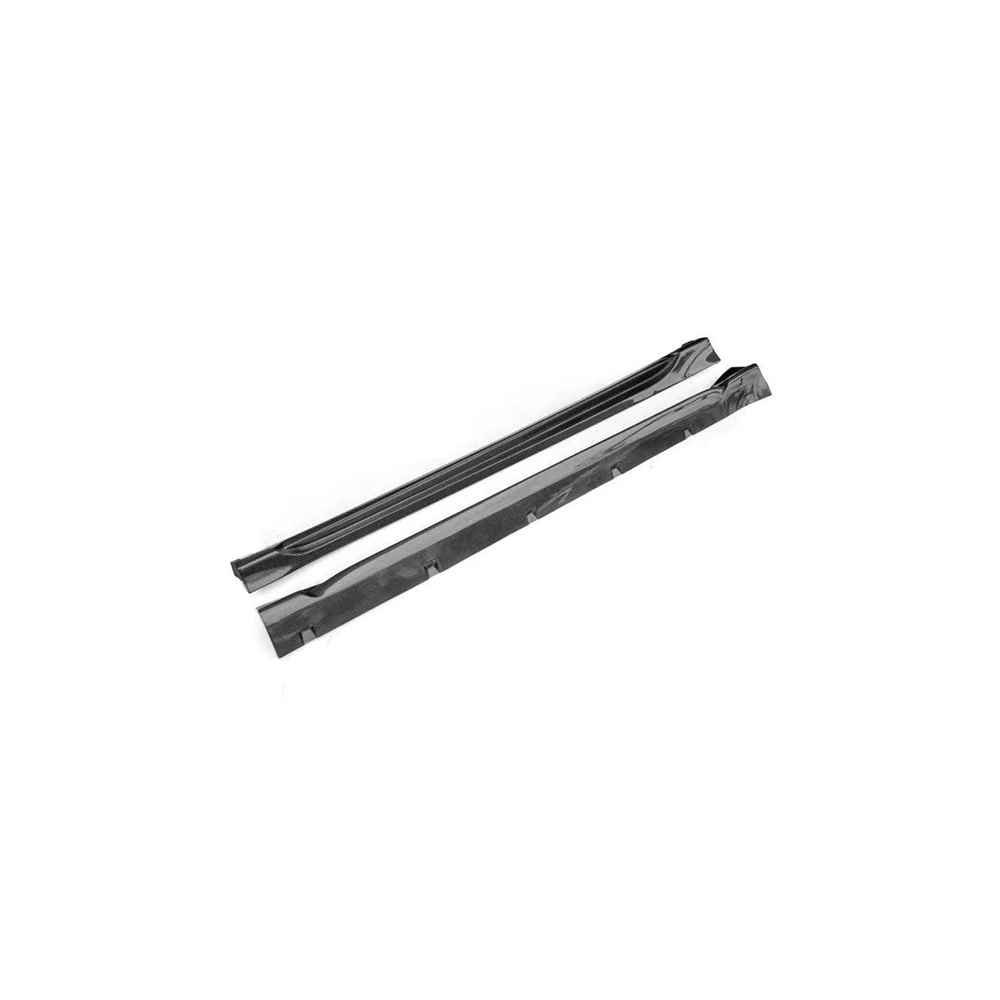 V2 Side Skirts for Tesla Model Y Performance AWD Long Range RWD Carbon Fiber FRP
