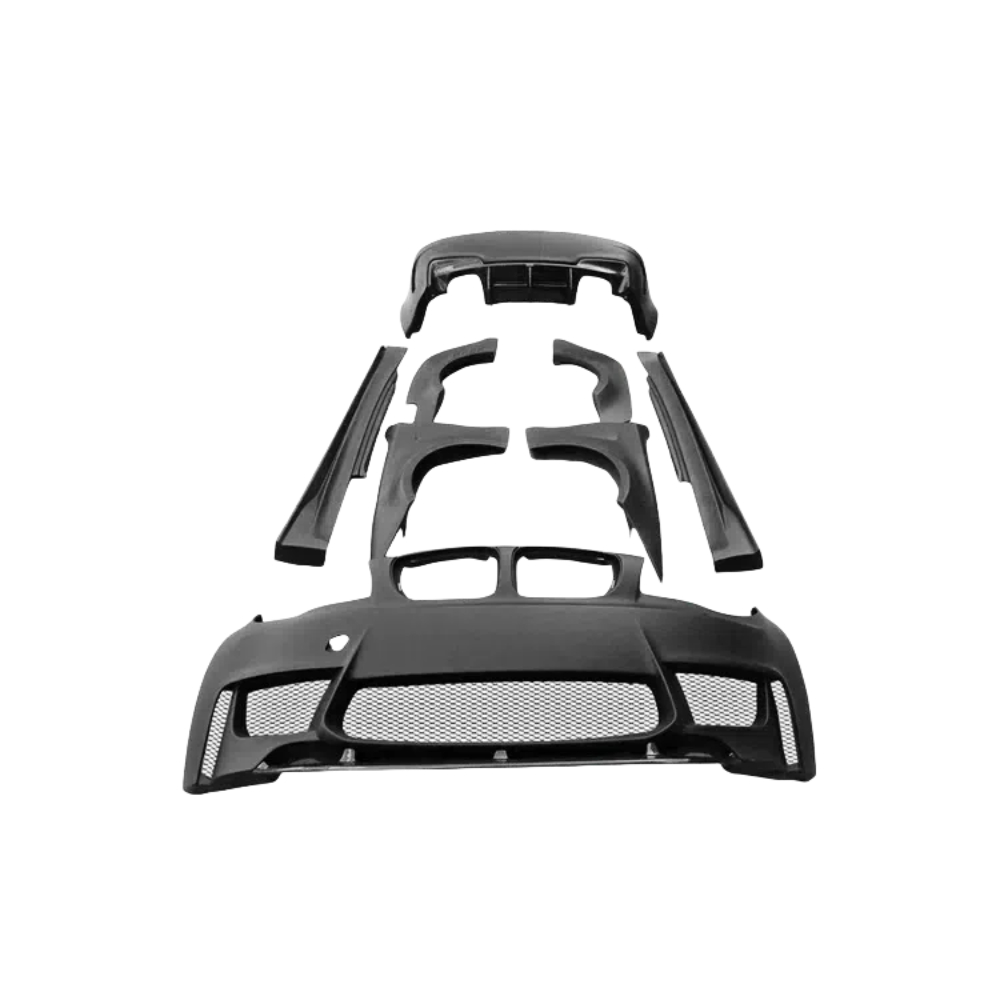 1M Style Auto Full Wide Body Kit 2008-2013 BMW E82 E88 1 Series