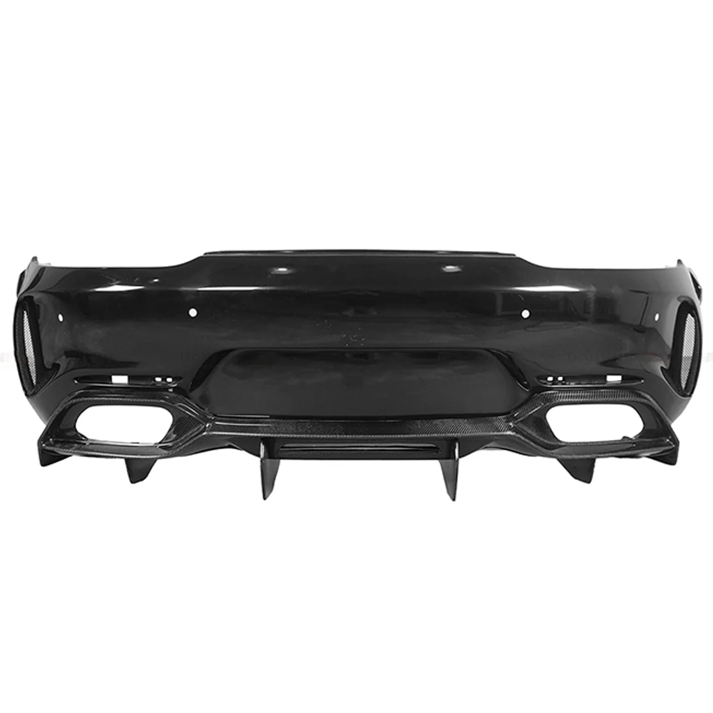 2017-2021 Mercedes Benz AMG GTGTS IMP Performance Partial Carbon Fiber Rear Bumper with Diffuser
