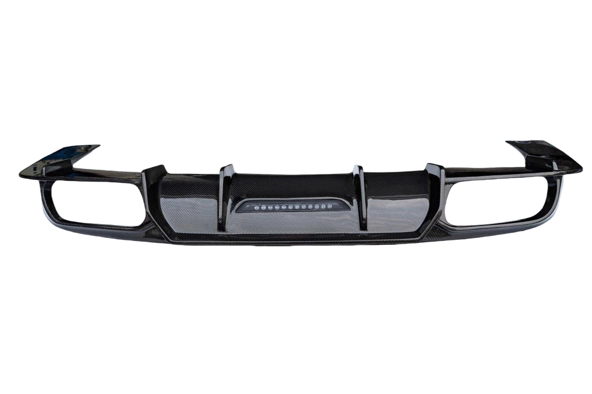 Carbon Fiber FRP Rear Diffuser for Mercedes Benz C63 S AMG C43 300 W205