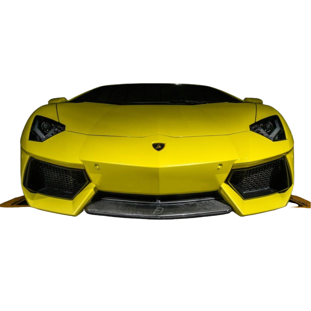 Future Design Carbon Lamborghini Aventador LP700 Carbon Fiber Front Lip Ver.1
