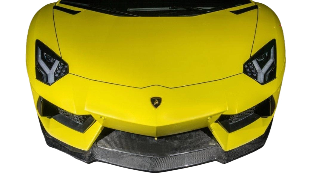 Future Design Carbon Lamborghini Aventador LP700 Carbon Fiber Front Lip Ver.2