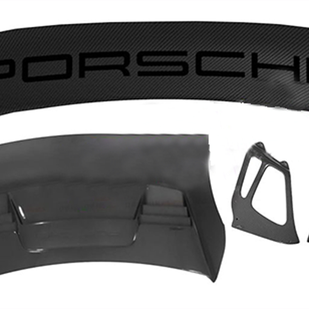 DMC Style Porsche 991 Forged Carbon Fiber Front Hood Bonnet as OEM Replacement for GT3 RS  GT2 RS fi