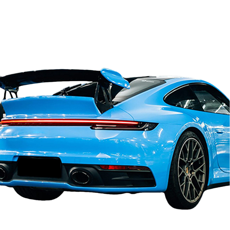 Porsche 992 Forged Carbon Fiber  Rear Wing Spoiler GT3 RS GT3RS Retro Style Fits the OEM 992 Coup