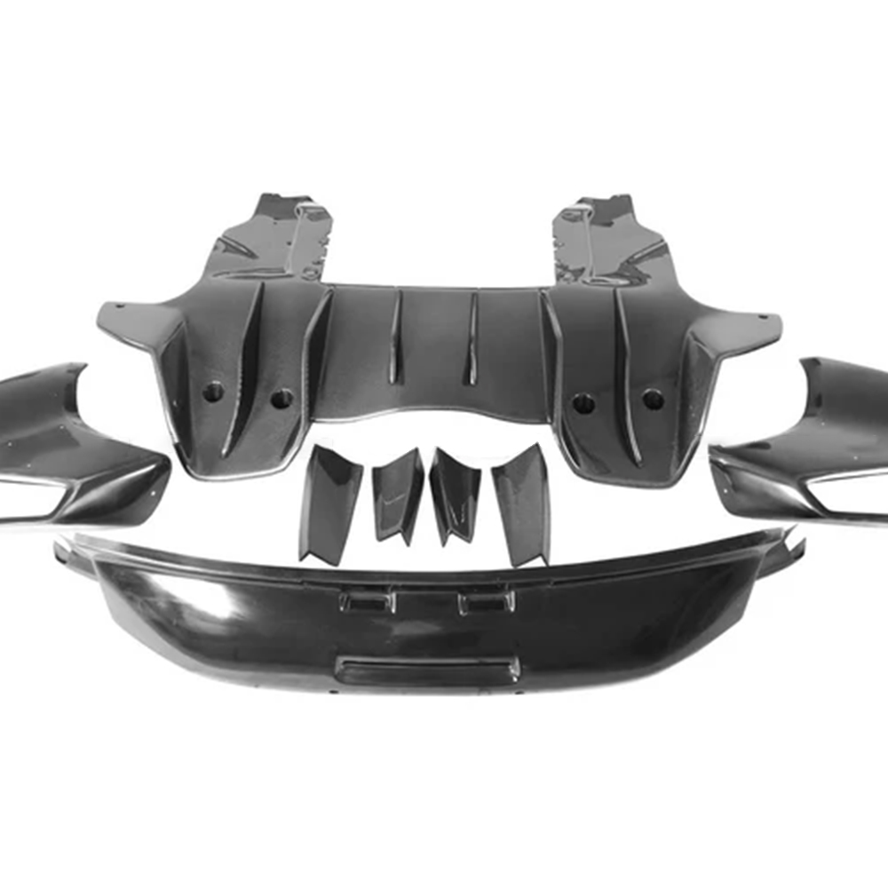 Rebel Performance Style Rear Diffuser & Rear Spoiler Wing 2011-2017 McLaren 650S MP4 12C