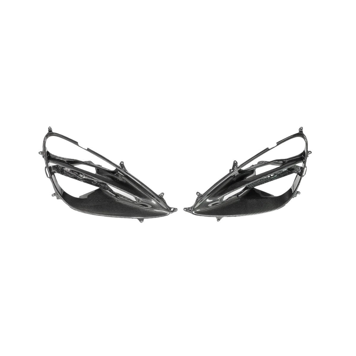 RYFT STYLE CARBON FIBER HEADLIGHT SURROUNDS FOR MCLAREN 720S