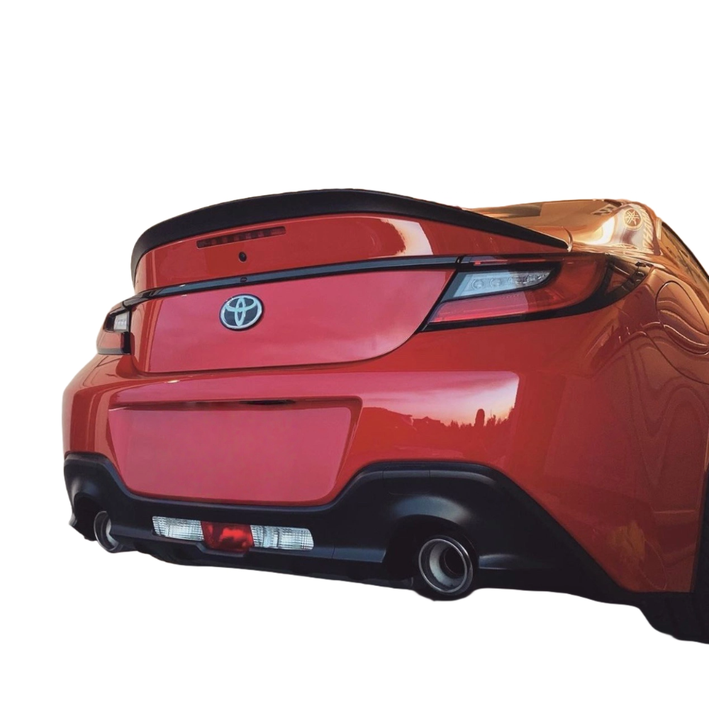 TOMS TRUNK LID SPOILER MATTE BLACK FOR TOYOTA GR86 ZN8