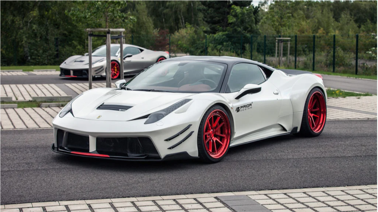 Unleash the Beast: The Prior Design Carbon Fiber Body Kit for the Ferrari 458