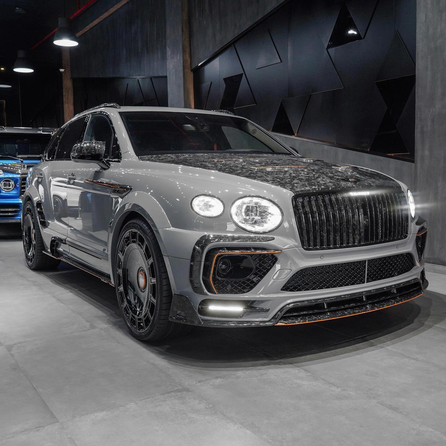 Bentley Bentayga Mansory Design Carbon Fiber Widebody Kit