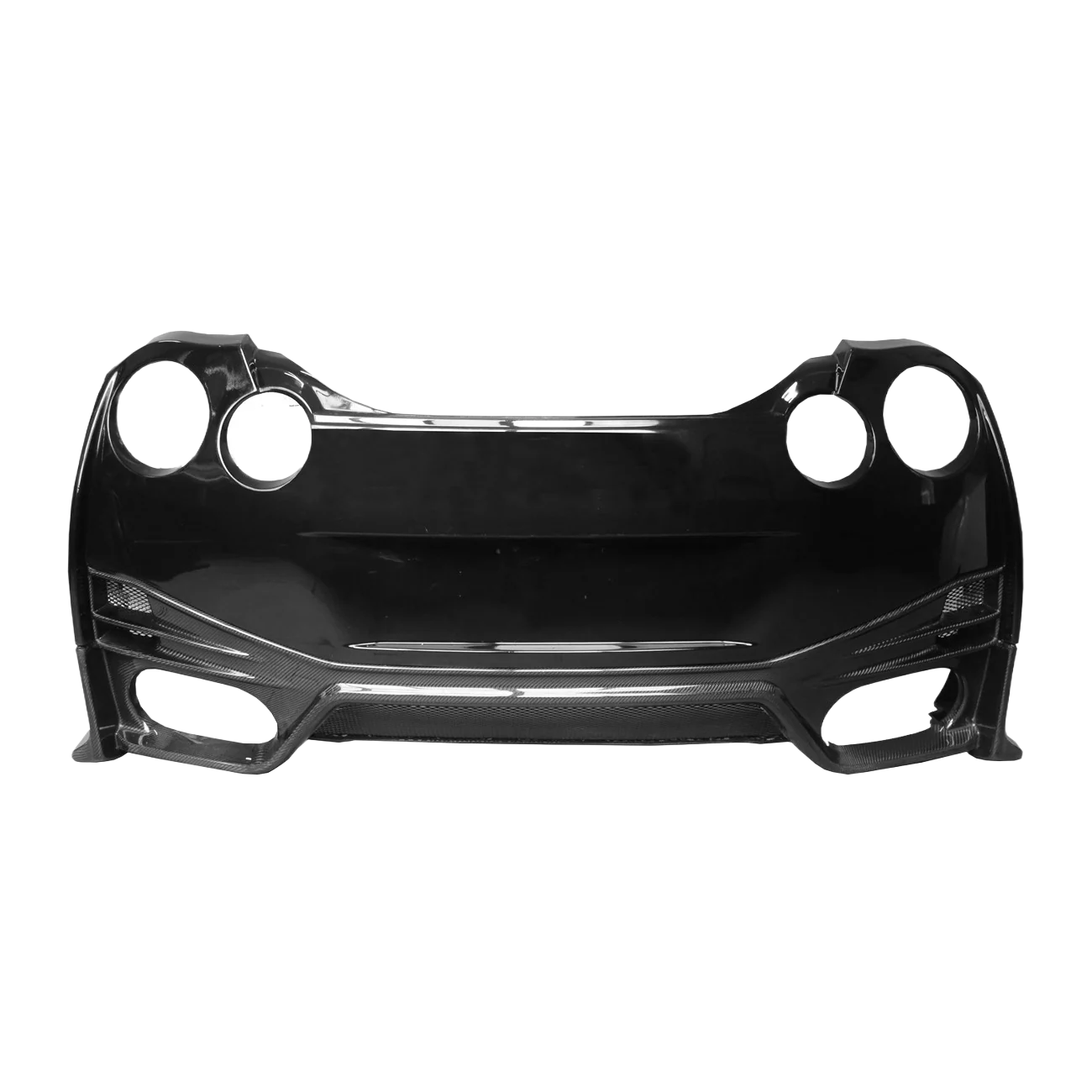 Ver17 NSM Style Partial Carbon Fiber Full Body Kit 2008-2016 Nissan GTR R35 CBA DBA