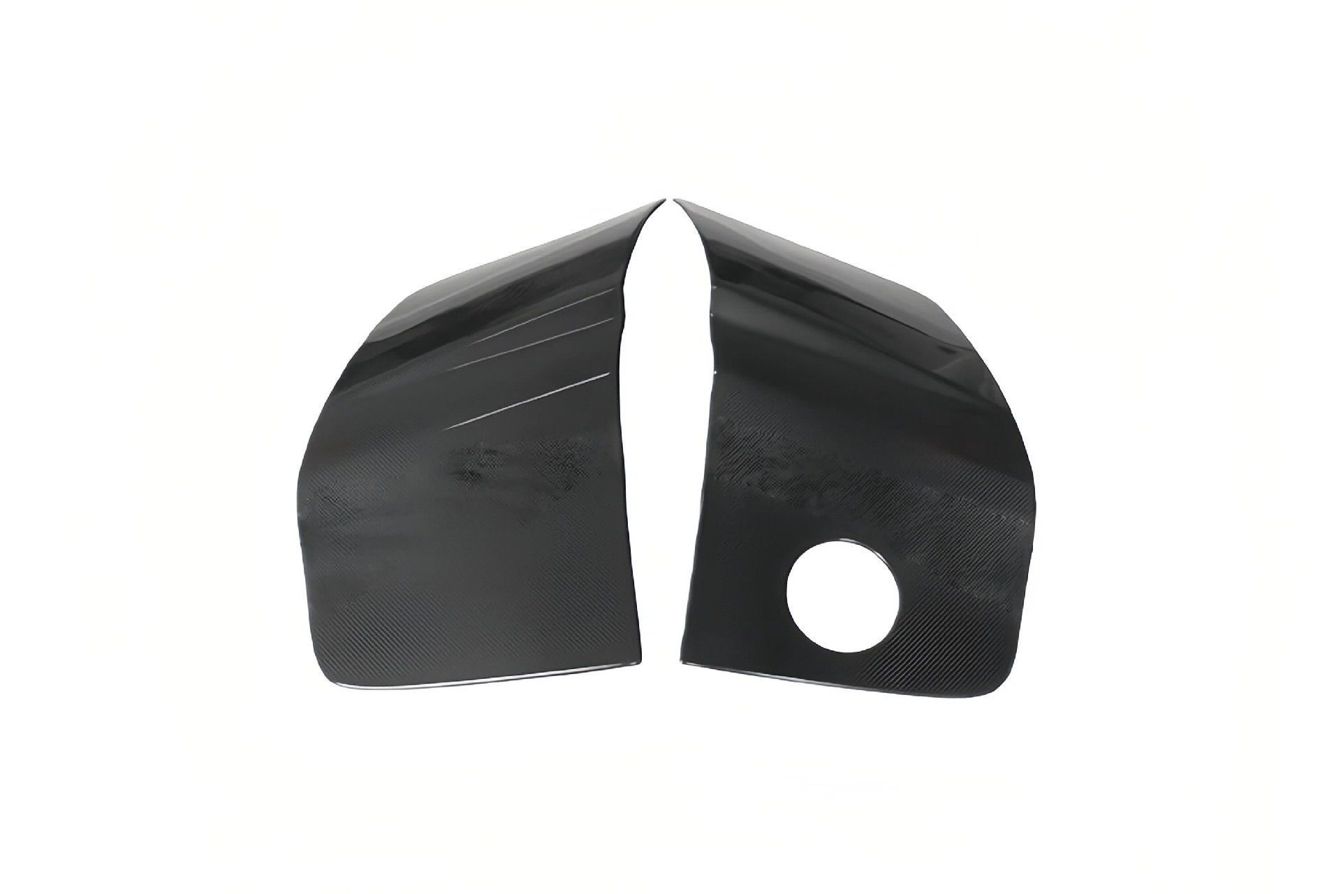 Carbon Fiber Outer Side Door Blades 2009-2015 Audi R8 Coupe Spyder