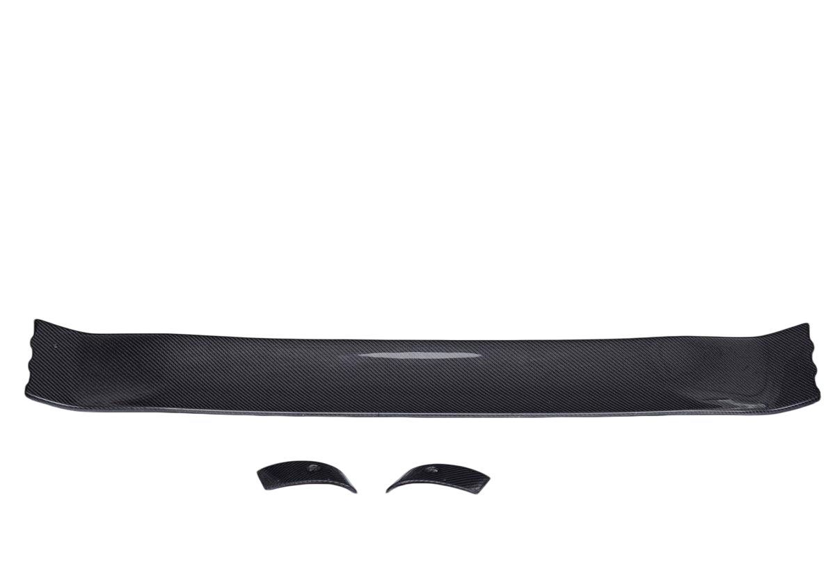 Carbon Fiber Front Bumper Canards for 2016-2021 Honda Civic 10th Gen FC1 FC2 FC5 FC6 2017-2021 FC3 F