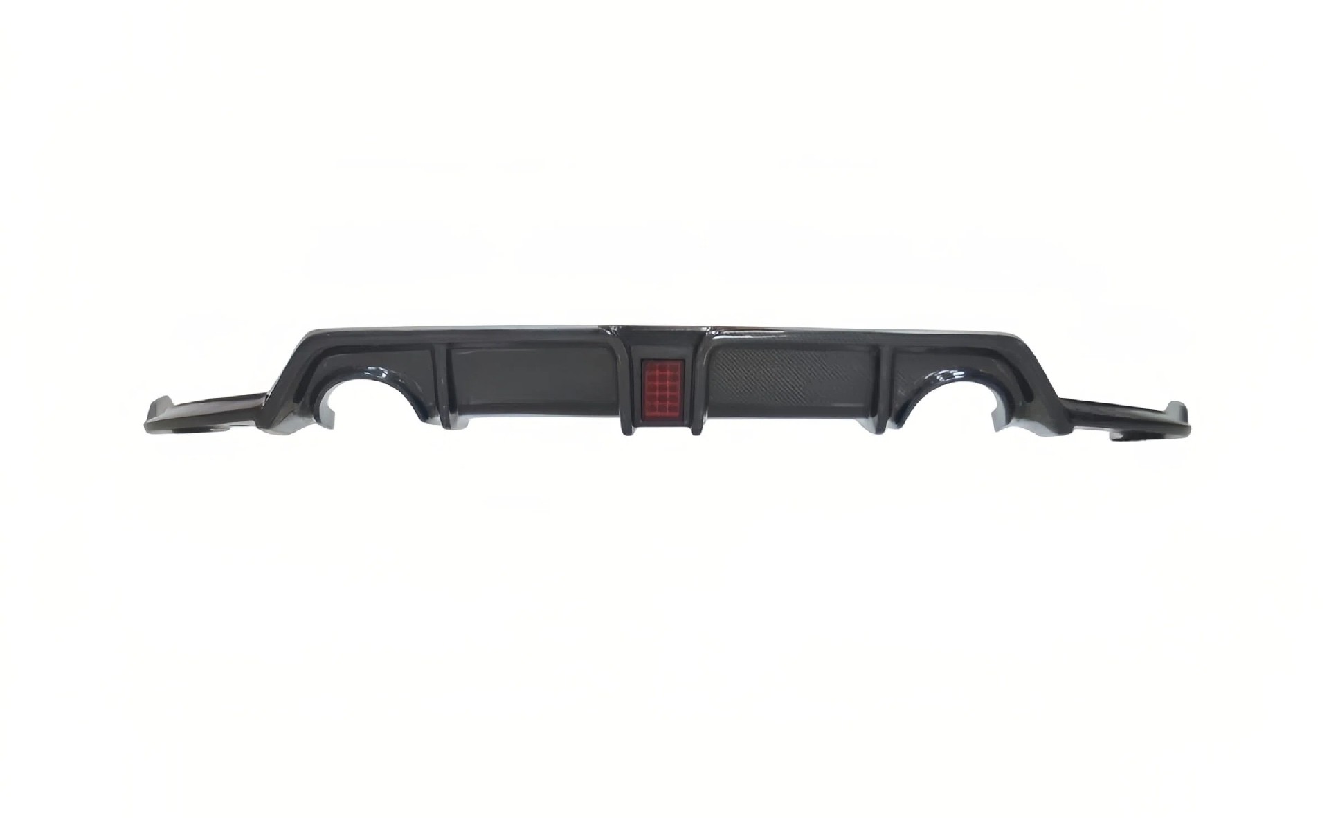 Carbon Fiber Rear Diffuser for 2016-2021 Honda Civic 10th Gen Sedan Dual Exit