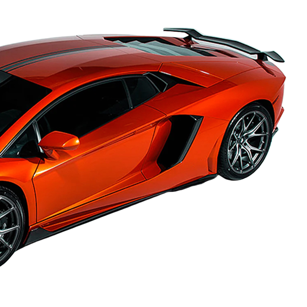 Vorsteiner Style Carbon Fiber Side Skirts Lamborghini Aventador Zaragoza Edizione Aero Side Blades